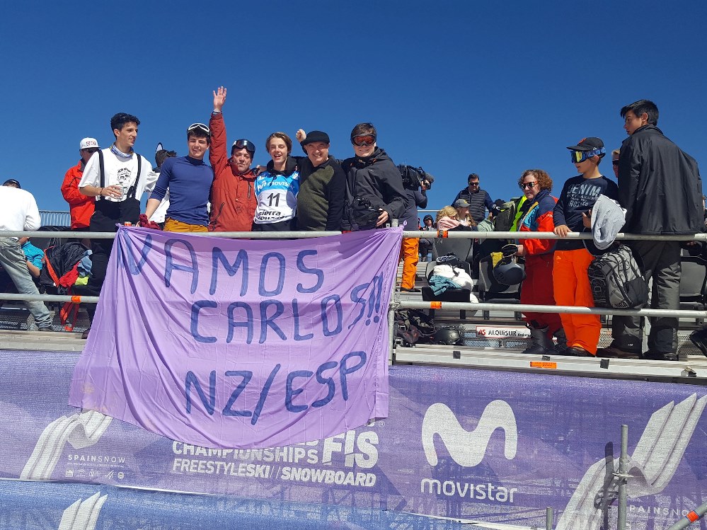Carlos García Knight, el neozelandés de Cádiz, pisa fuerte en SN2017