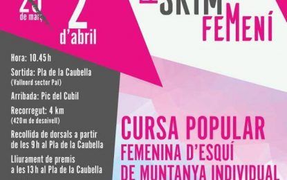 Vallnord  – carrera Pal Skimo Femení