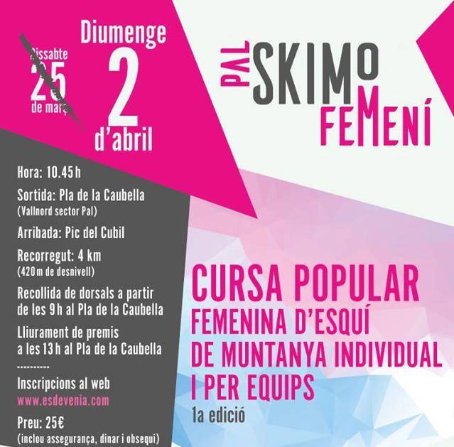 Vallnord  – carrera Pal Skimo Femení