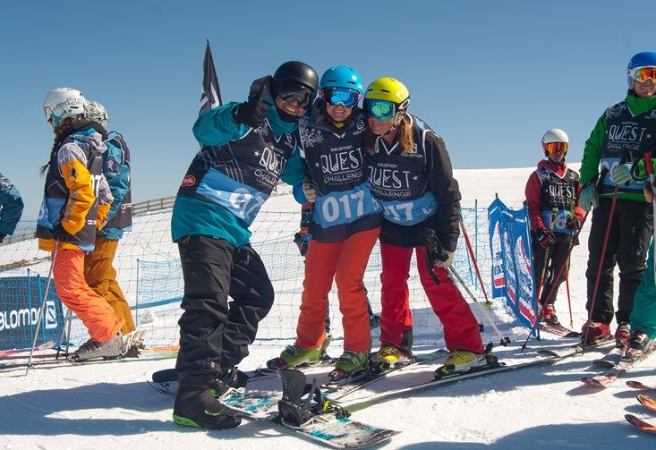 Salomon Quest Challenge, una competición entre familiares y amigos, llega a Sierra Nevada