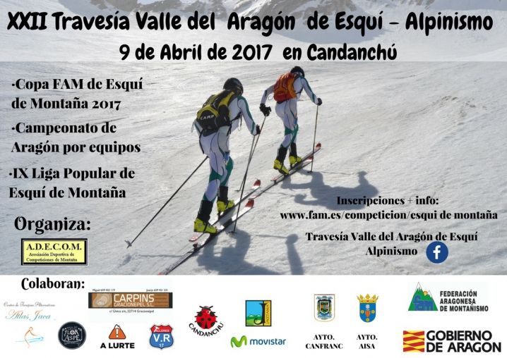 Actividades y competiciones en Candanchú este domingo