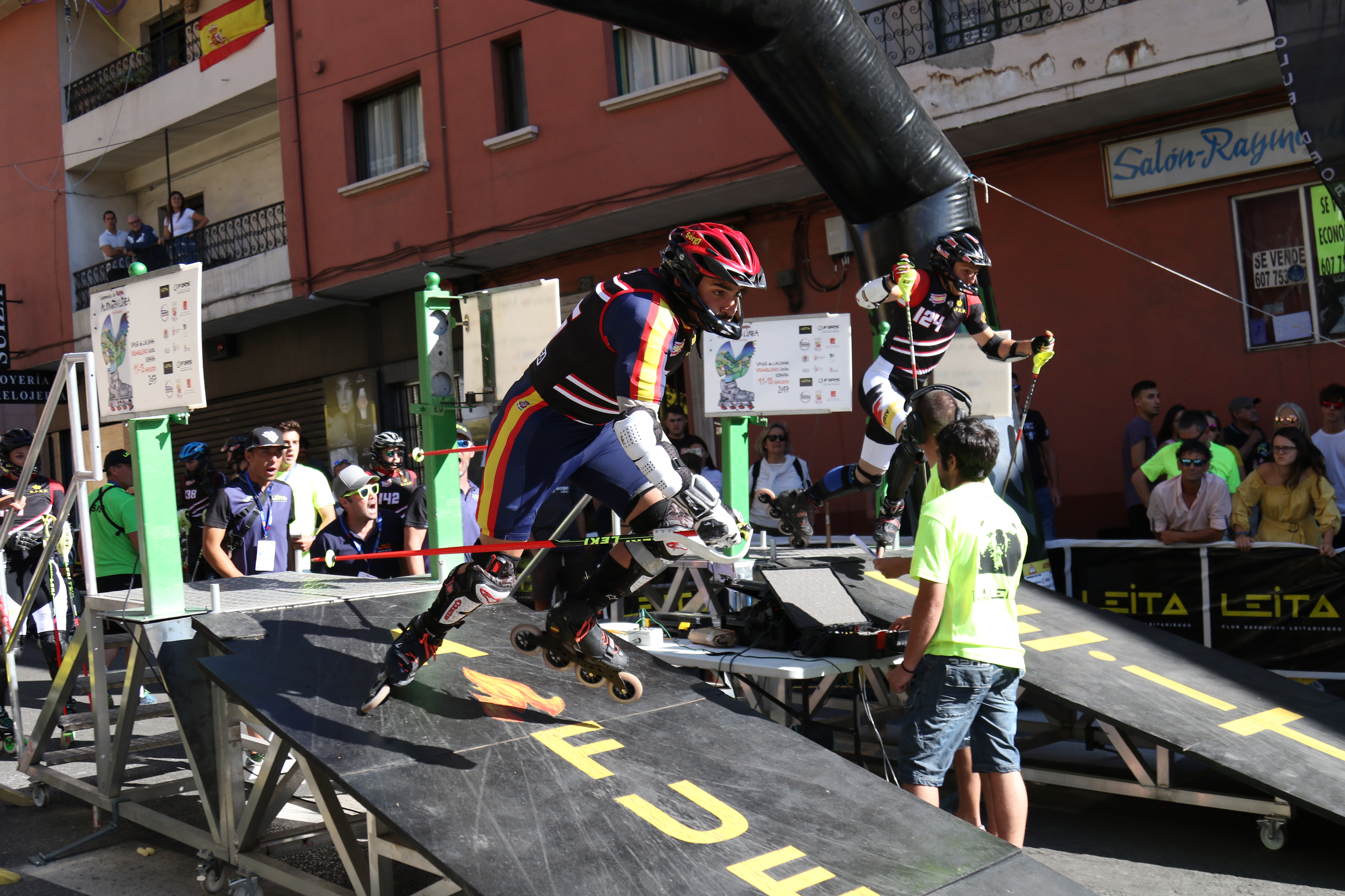Campeonato de Europa de Alpino Paralelo en Línea disputado en Villablino (León)