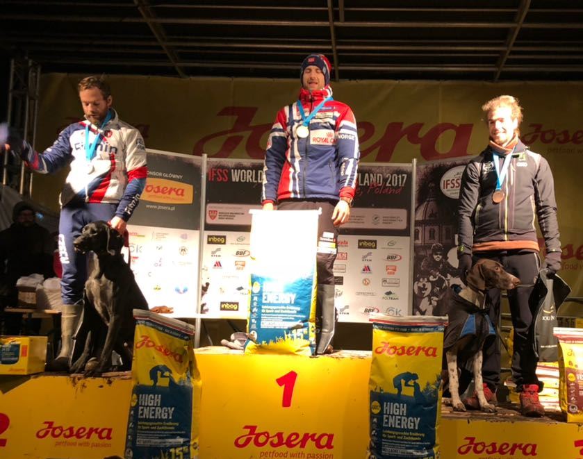 Dos oros, una plata y un bronce para la selección española de Mushing en los Mundiales IFSS de Polonia