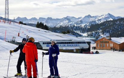 Baqueira Beret roza los 120 km de pistas para el fin de semana