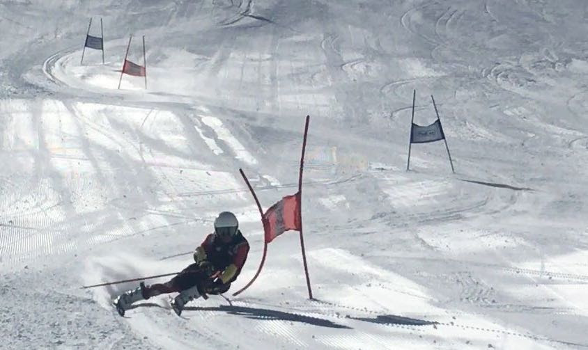 Enric Parellada fue segundo en una prueba FIS de Esquí Alpino