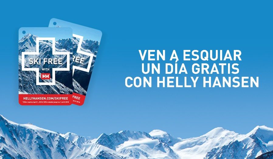 Obtenga un día gratuito de esquí en Boí Taüll con Helly Hansen