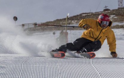 Aymar Navarro como mejor esquiador europeo del año