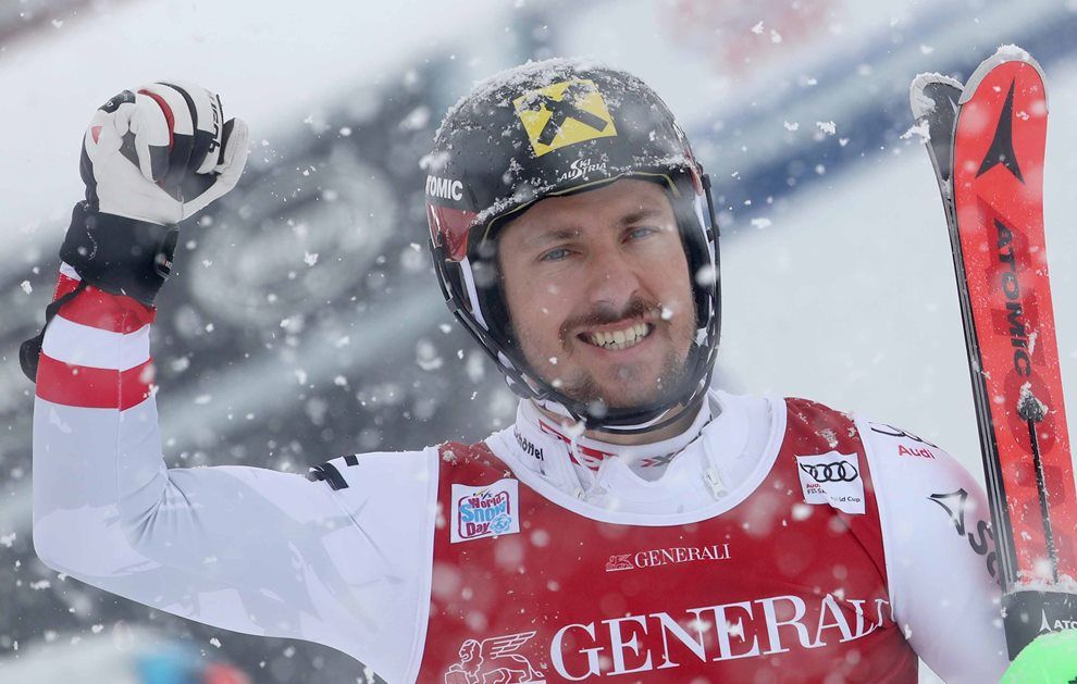 Marcel Hirscher se impone en el slalom de Val d’Isere (FRA) en el gigante
