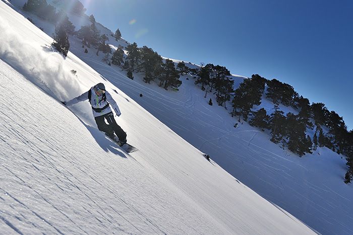 Parte de nieve de los Pirineos Franceses para fin de semana