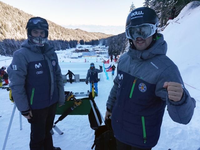 El equipo de SBX de la RFEDI afronta la sexta cita de Copa del Mundo FIS en Bansko (Bulgaria)