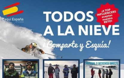 ATUDEM lanza el concurso ‘Todos a la Nieve’ para esquiar gratis en las estaciones de la Asociación