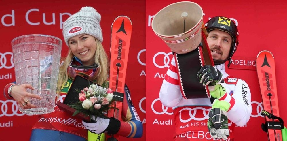 Doblete de Marcel Hirscher y ‘Mika’ Shiffrin en Adelboden y Kranjska Gora, ahora en slalom