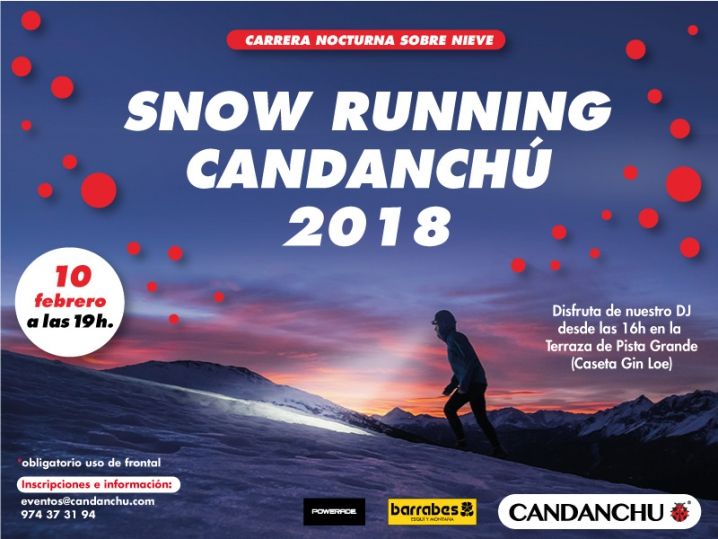 Llega la Snow Running nocturna a Candanchú