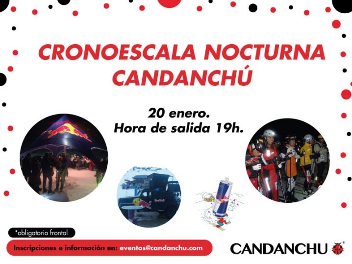 Cronoescalada nocturna de Candanchú