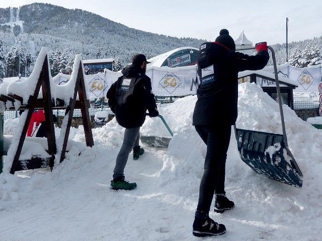 Medio metro de nieve nueva en Masella