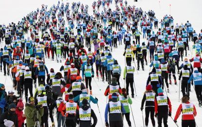 Mucha nieve para los 850 participantes en la 39ª Marxa Beret