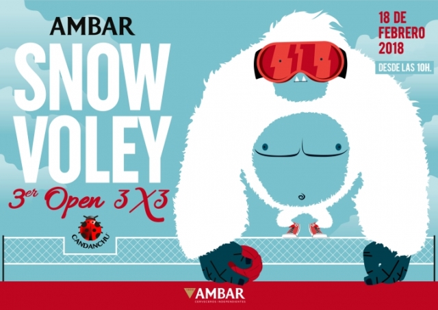 Candanchú acoge una nueva edición del Open Ambar Snow Voley