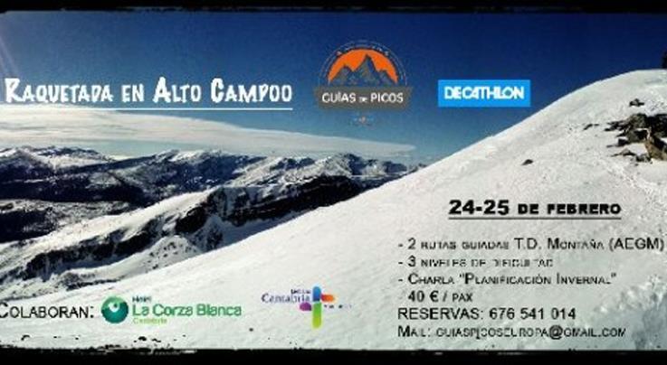 Llega este fin de semana la Raquetada en Alto Campoo