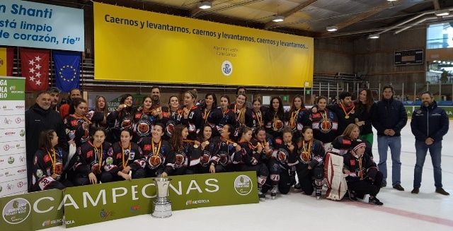 SAD Majadahonda campeón de la Liga Iberdrola de Hockey Hielo
