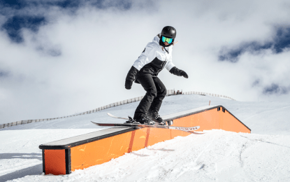 El snowpark Sulayr de Sierra Nevada abre todos sus sectores