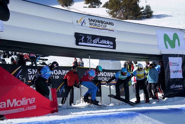 Quinto puesto con sabor a victoria para Lucas Eguibar en la Copa del Mundo Movistar de La Molina 2018