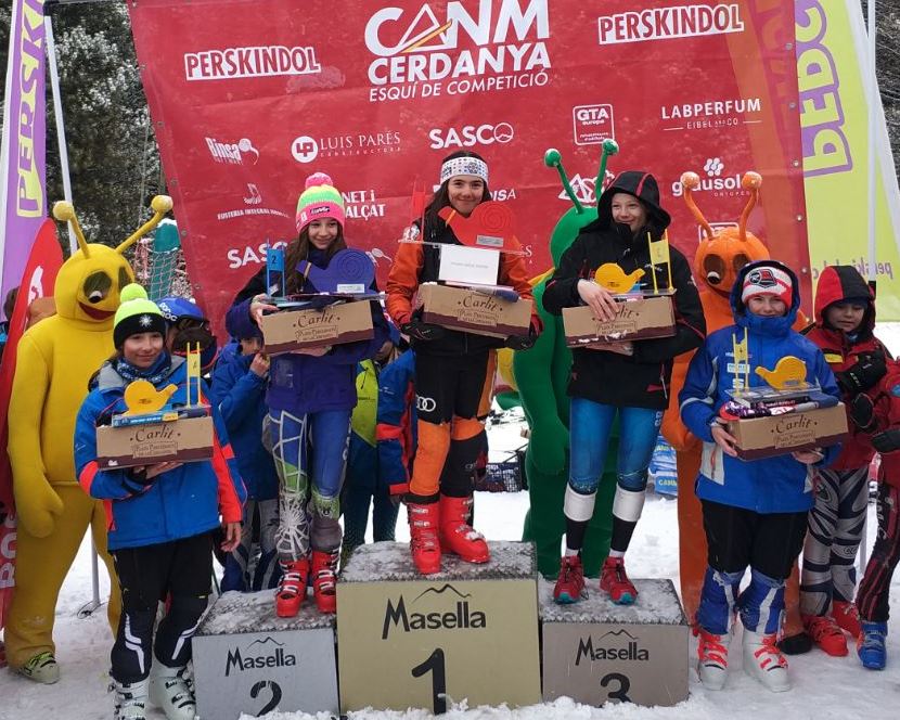 Victoria de Andrea Rodríguez Elosegui en el legendario XXV Cargol de Neu en La Masella
