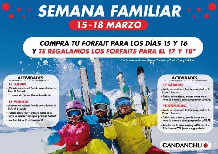 Semana familiar en Candanchú