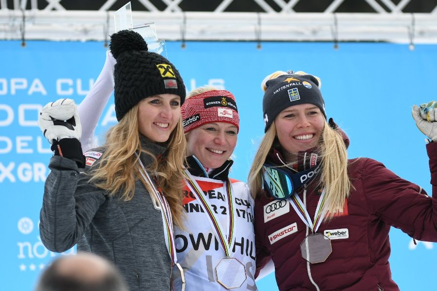 Ariane Raedler se lleva la victoria y el título de Descenso en Grandvalira