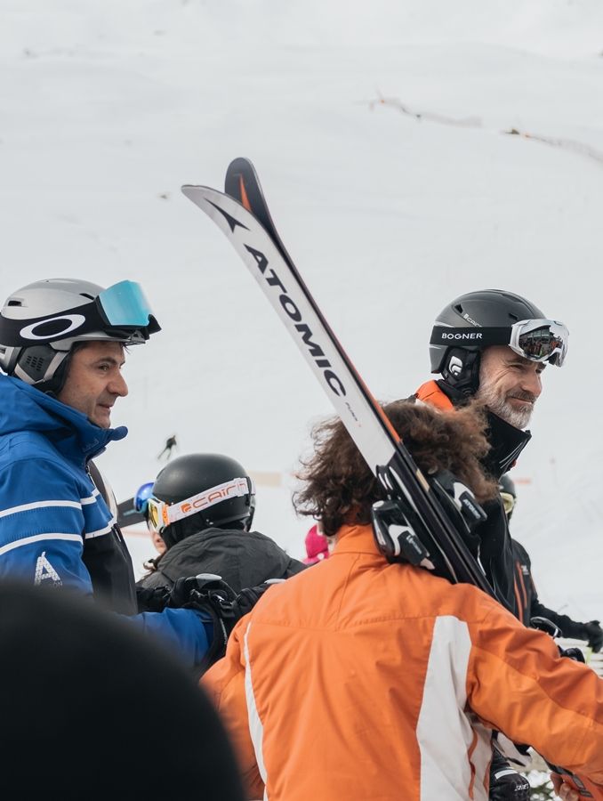 Visita del rey Felipe VI a la estación de esquí de Aramón Formigal-Panticosa