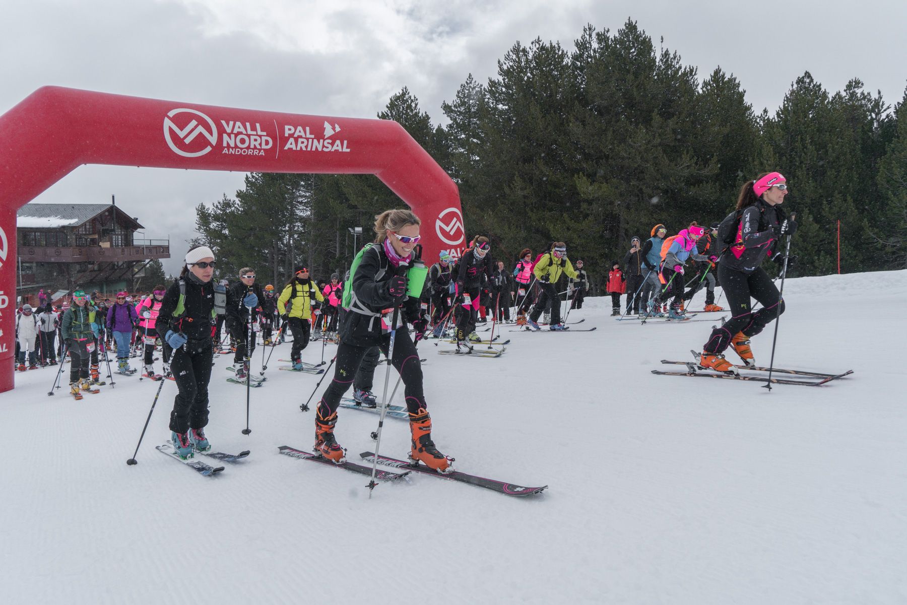 Vallnord – Pal Arinsal suman 118 participantes en la segunda carrera de Pal Skimo Femení