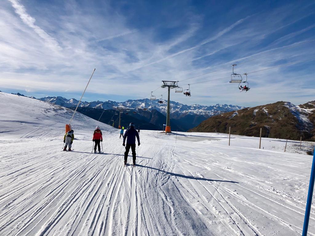 Baqueira Beret acaba el Puente de diciembre con 40 km de pistas abiertas