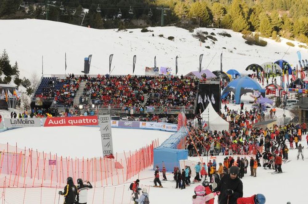 10º aniversario de la primera Copa del Mundo de esquí alpino femenino de La Molina y de los Pirineos