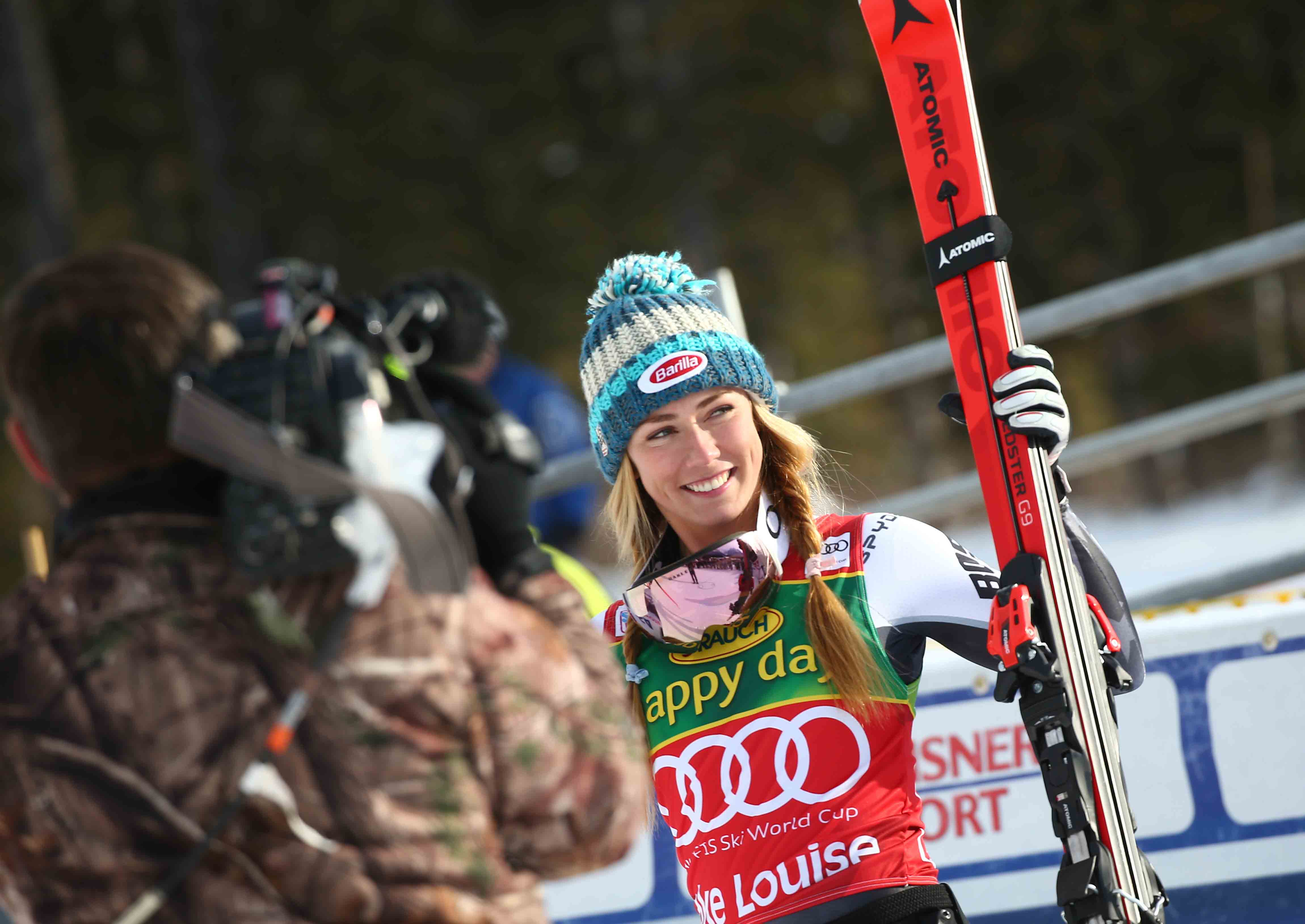 Victoria de Mikaela Shiffrin en el Super Gigante de Lake Louise (CAN)