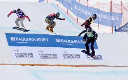 Vuelve la espectacular Copa del Mundo de Snowboard Cross FIS a Baqueira Beret