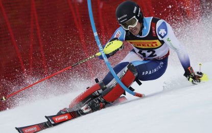 Juan del Campo 27º en el SL de los Ctos. del Mundo de Esquí Alpino Äre 2019 (Suecia)