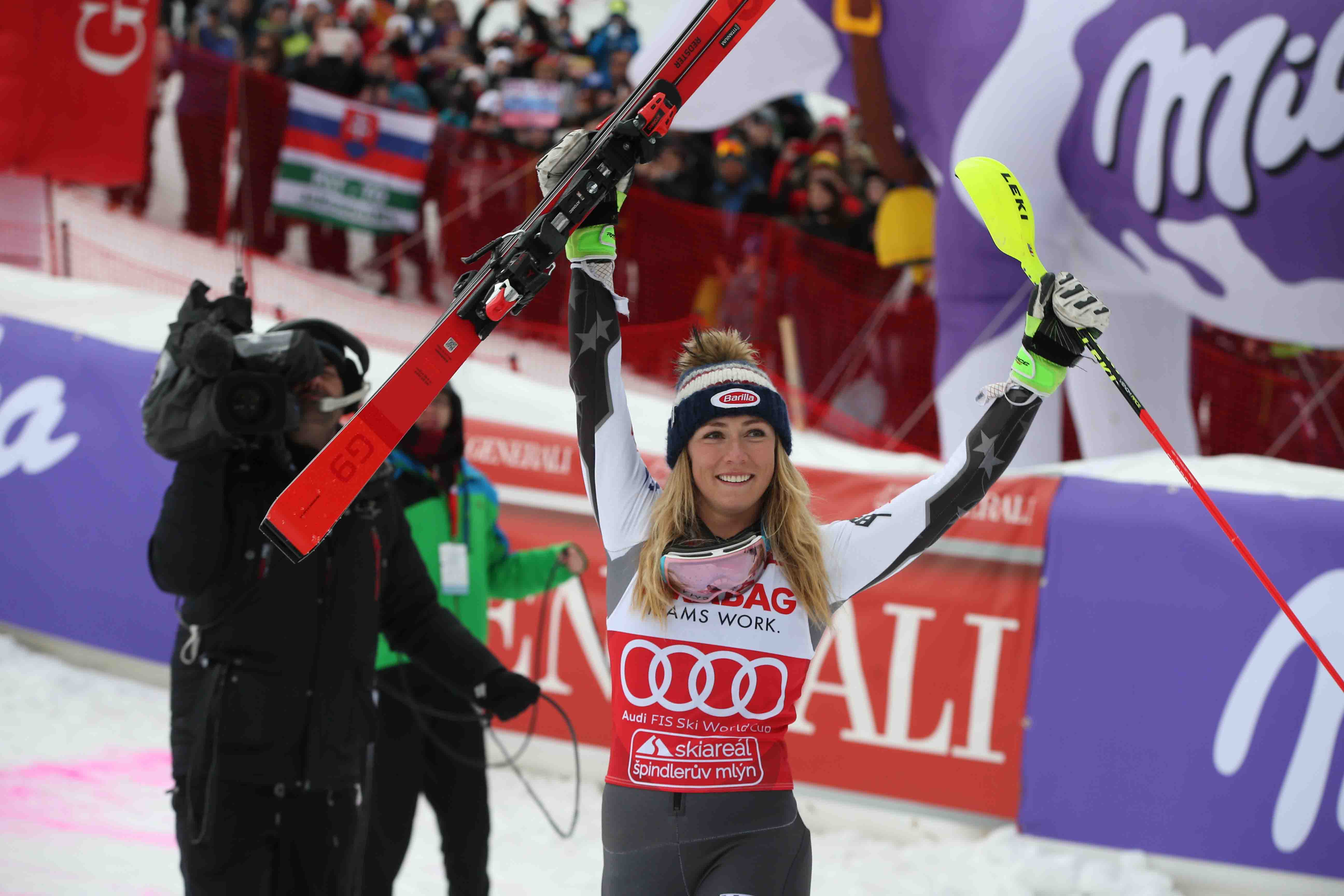 Historica victoria de Shiffrin en Spindleruv Mlyn