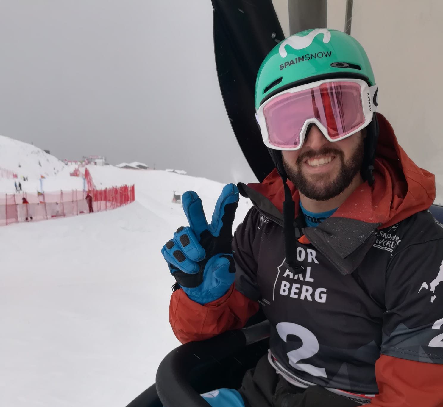 Lucas Eguibar se mete en la final y consigue el cuarto puesto en la Copa del Mundo FIS de SBX en Montafon