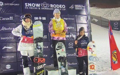Queralt 3ª en el Circuito de Copa del Mundo FIS de Half-Pipe 2020