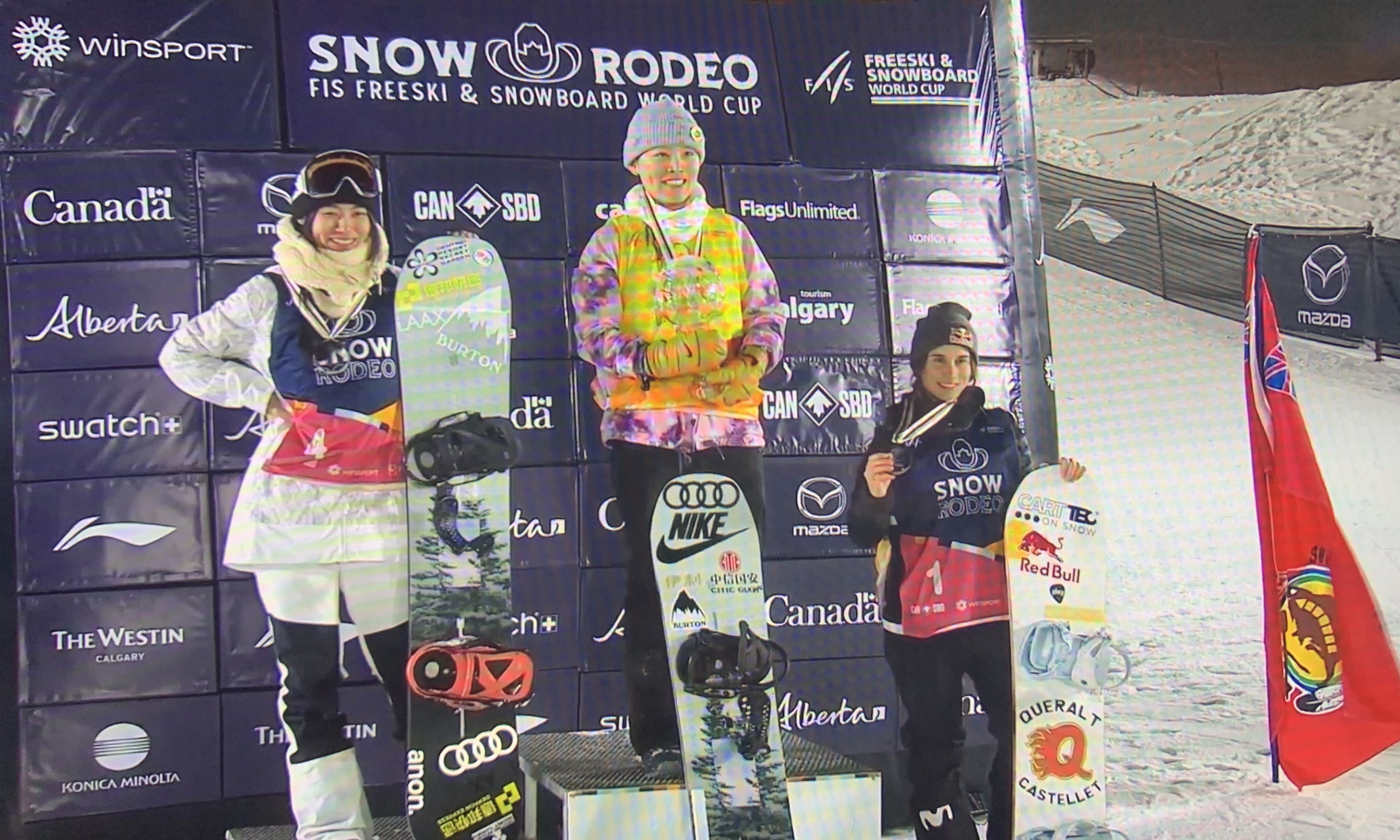 Queralt 3ª en el Circuito de Copa del Mundo FIS de Half-Pipe 2020