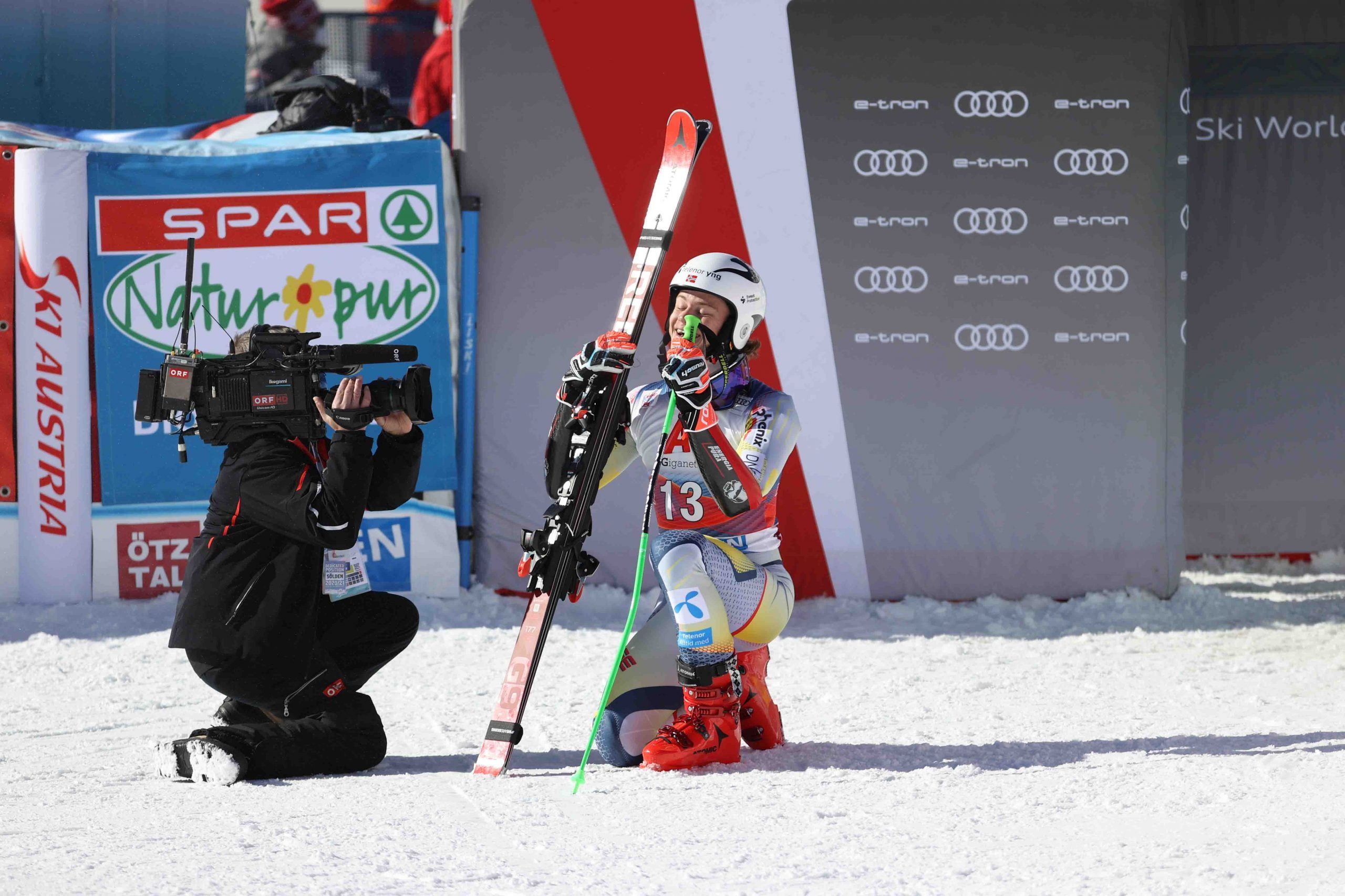 Lucas Braathen gana el gigante inaugural de Sölden (Aut)
