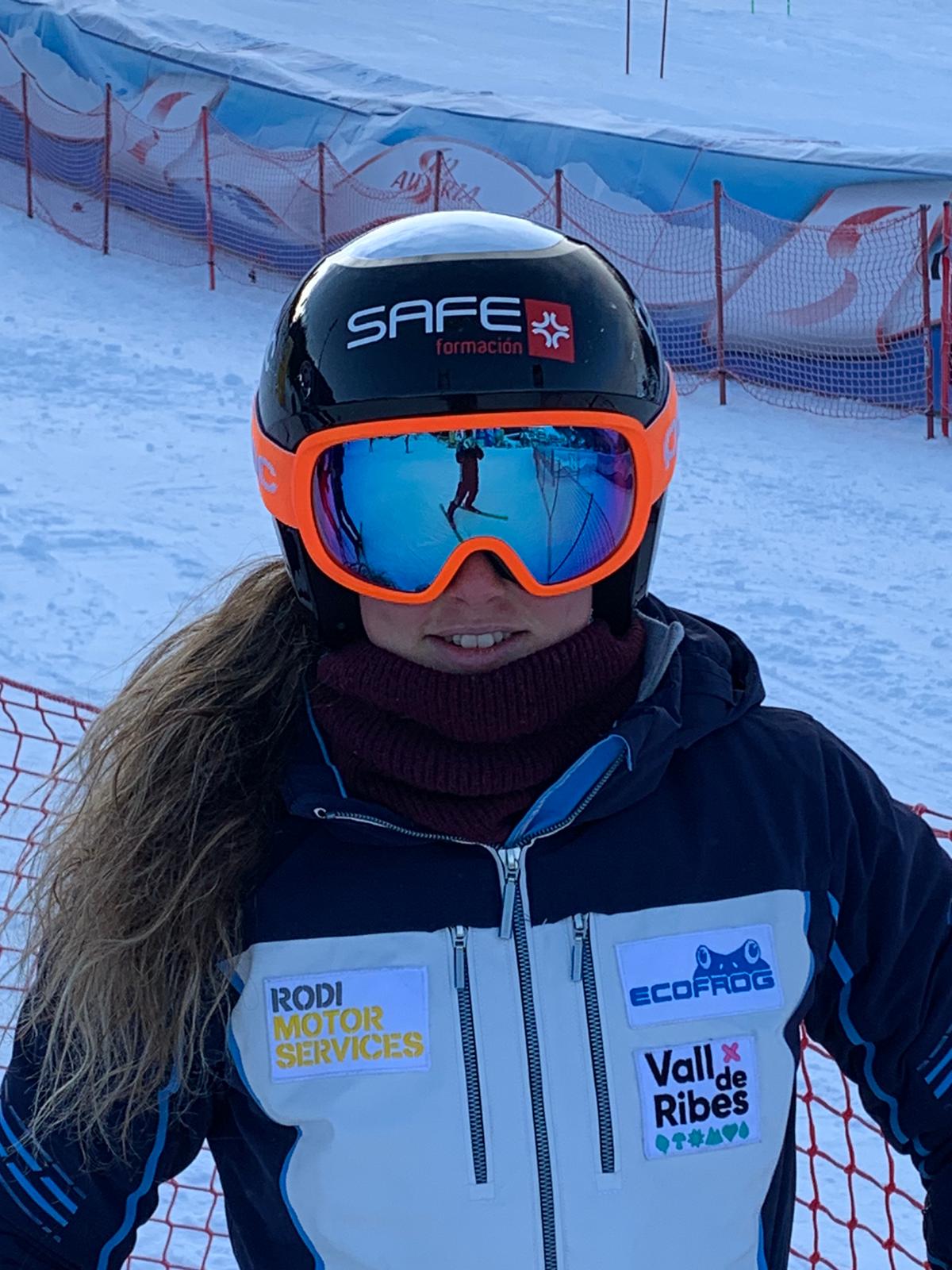 Núria Pau, satisfecha de su actuación en la Copa del Mundo de Semmering (Aut)