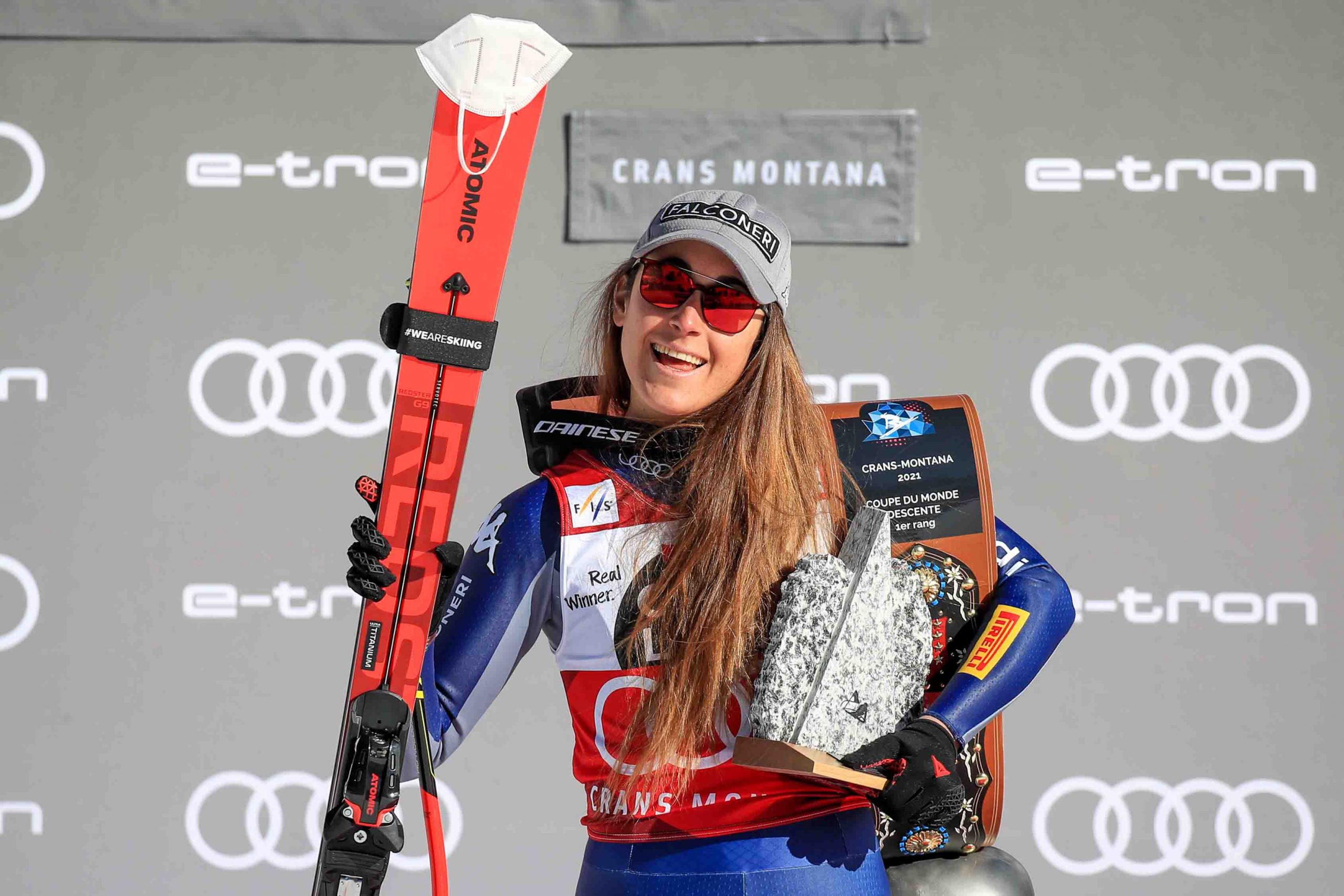 Sofia Goggia gana también el 2º descenso de Crans Montana