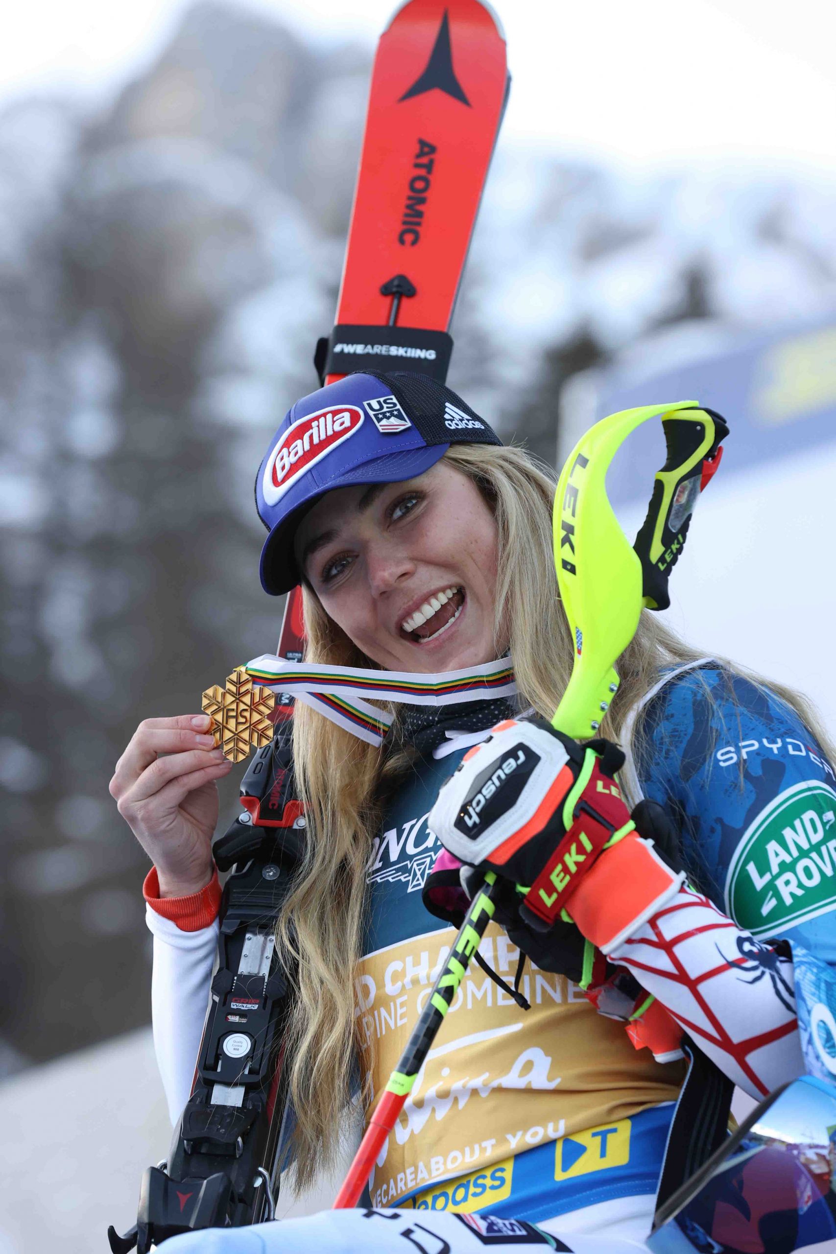 Mikaela Shiffrin, nueva campeona del mundo de combinada alpina