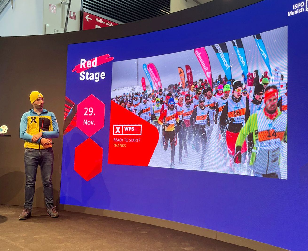 ISPO Múnich acoge la presentación oficial del Mundial de Raquetas de Nieve 2024 que se celebrará del 1 al 3 de marzo en Cantabria