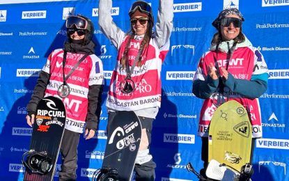 Núria Castán gana en Verbier, prueba inaugural del Freeride World Tour
