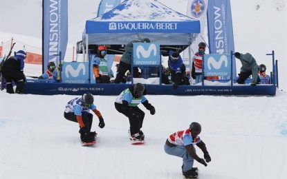 2ª fase de la Copa de España Movistar de SBX-SX en Baqueira Beret