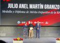 Julio Anel Martín-Granizo galardonado con la medalla y diploma al mérito deportivo de la RFEP