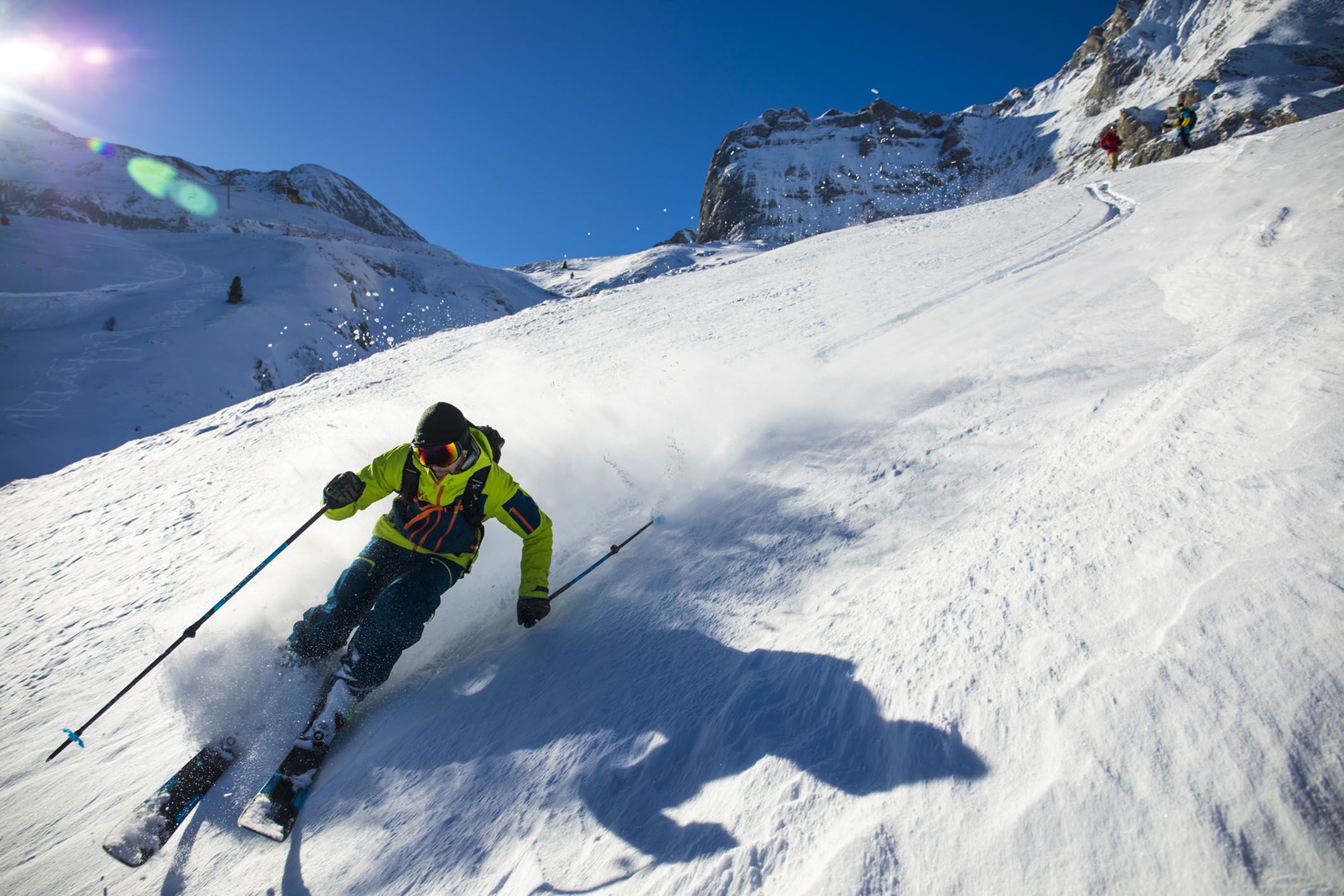 Las recientes nevadas dejan casi 3 metros de nieve en el Pirineo Francés