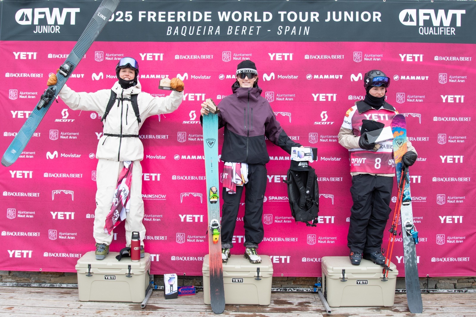 Siete deportistas españoles clasificados para los FIS Freeride Campeonatos del Mundo Junior de Kappl (AUT)