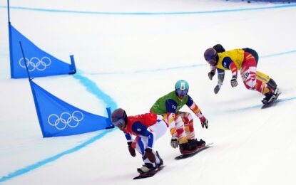Un derribo deja a Lucas Eguibar (9º) sin opciones de pelear por las medallas en Milano-Cortina
